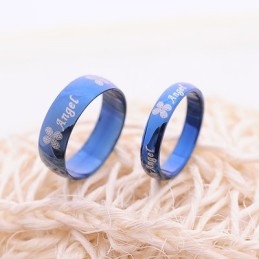 Anello Destro Per Coppie In Titanio