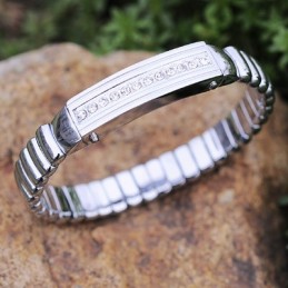 Braccialetti Da Uomo In Titanio Con Diamanti