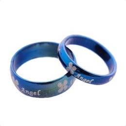 Anello Destro Per Coppie In Titanio