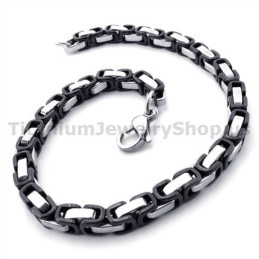 Bracciale Da Uomo In Titanio Nero