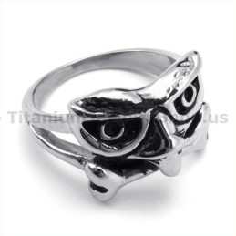 Anello Teschio In Titanio