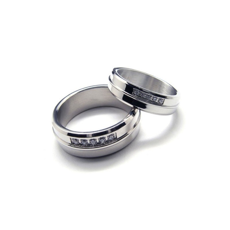 Anelli Da Donna In Titanio Con Diamanti Anelli Da Donna In Titanio Con Diamanti