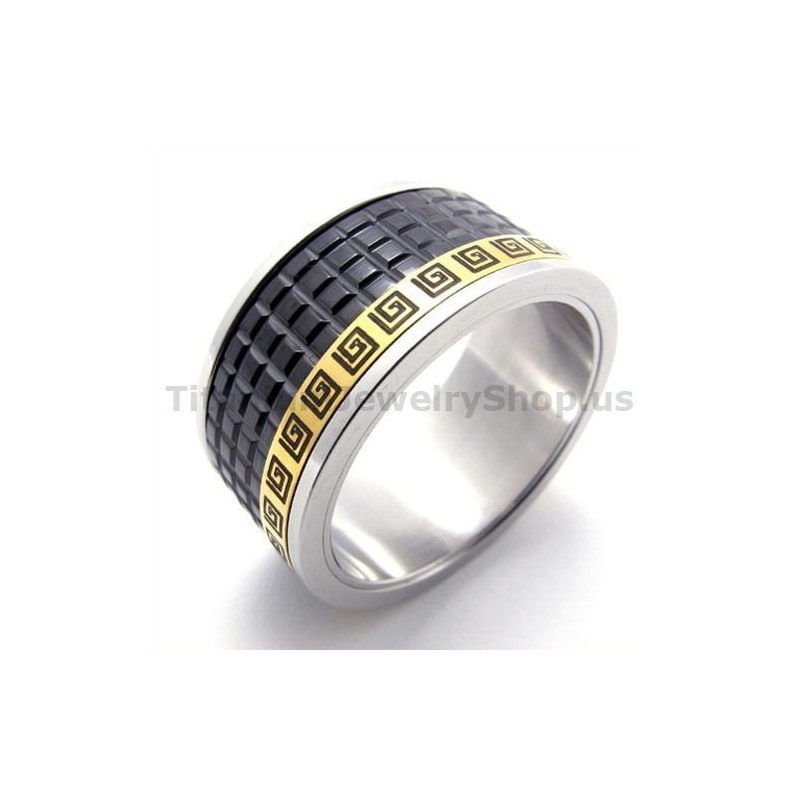 Anello In Titanio Nero Anello In Titanio Nero