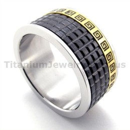 Anello In Titanio Nero