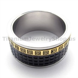 Anello In Titanio Nero