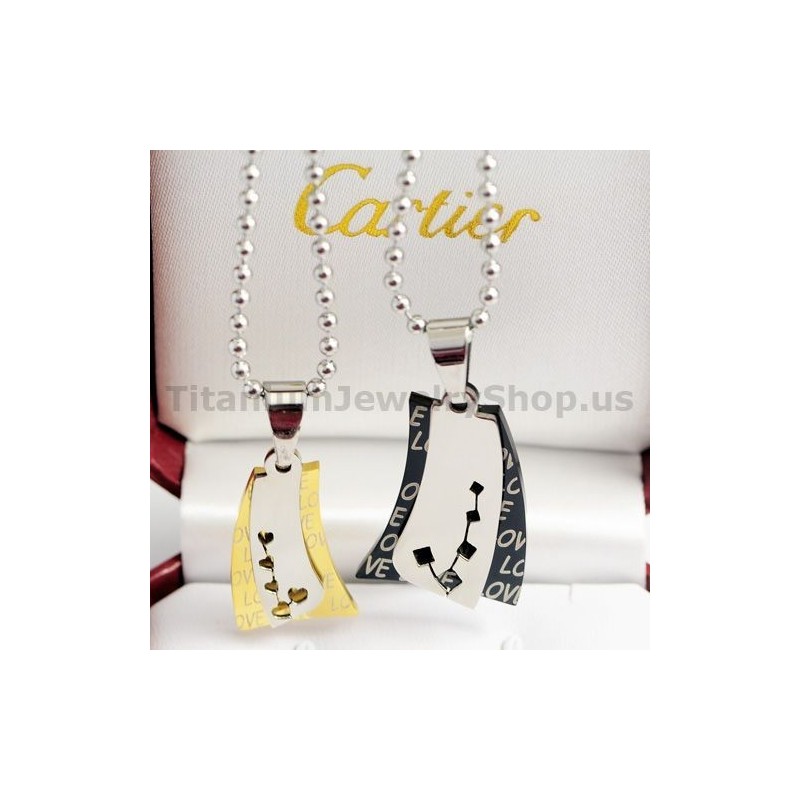 Ciondoli In Titanio Love Sail Lovers - Regali Di San Valentino - Catene Gratuite