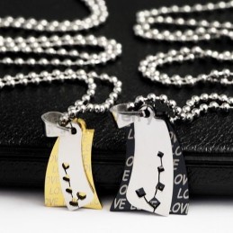 Ciondoli In Titanio Love Sail Lovers - Regali Di San Valentino - Catene Gratuite