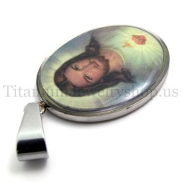 Ciondolo In Titanio Della Serie Jesus