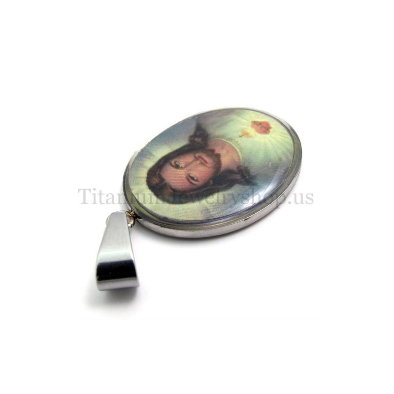 Ciondolo In Titanio Della Serie Jesus