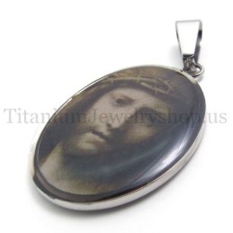 Ciondolo In Titanio Della Serie Jesus