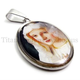 Ciondolo In Titanio Della Serie Madonna