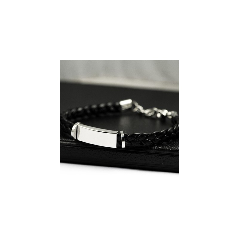 Bracciale In Pelle Di Titanio Fine Edition Bracciale In Pelle Di Titanio Fine Edition