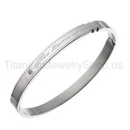 Braccialetti In Titanio "The Flame Of Our Love" Per Gli Amanti