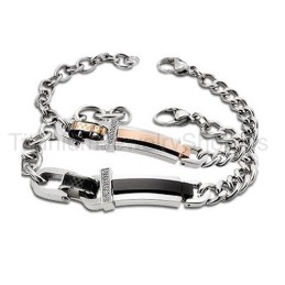 Braccialetti Love Forever Titanium Lovers