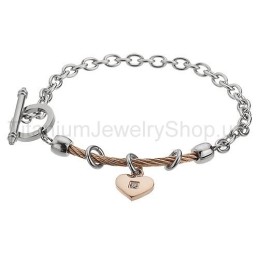Bracciale In Titanio Sweetheart Cable
