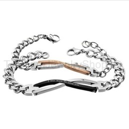 Braccialetti In Titanio "I Was Born To Love You"