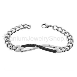Braccialetti In Titanio "I Was Born To Love You"