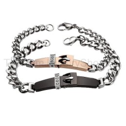 Braccialetti Per Amanti In Titanio