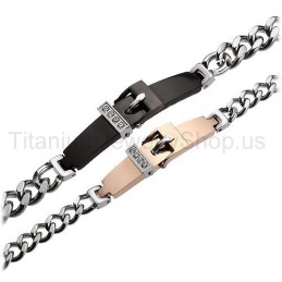 Braccialetti Per Amanti In Titanio