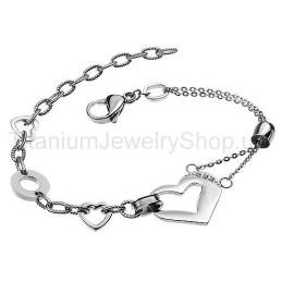 Bracciale In Titanio Sweetheart