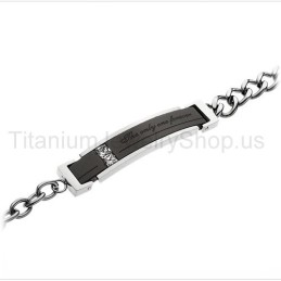 Braccialetti The Only One Forever Titanium Lovers