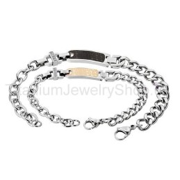 Braccialetti Per Amanti In Titanio