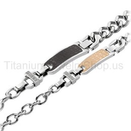 Braccialetti Per Amanti In Titanio