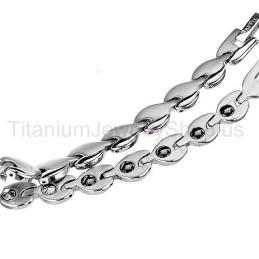 Bracciale In Titanio Da 7,5 Pollici