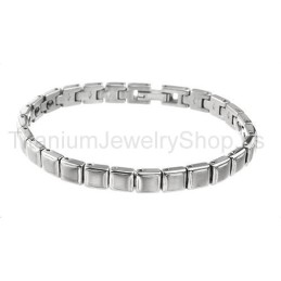 Bracciale In Titanio Da 7 Pollici