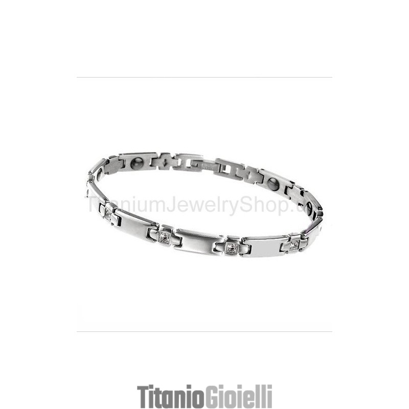 Bracciale In Titanio Da 7,5 Pollici
