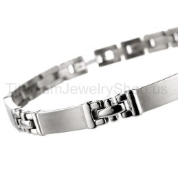 Bracciale In Titanio Da 7,5 Pollici