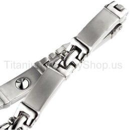 Bracciale In Titanio Da 7,5 Pollici