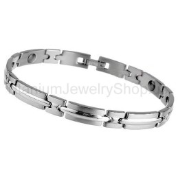 Bracciale In Titanio Da 8 Pollici