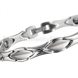 Bracciale In Titanio Da 8 Pollici