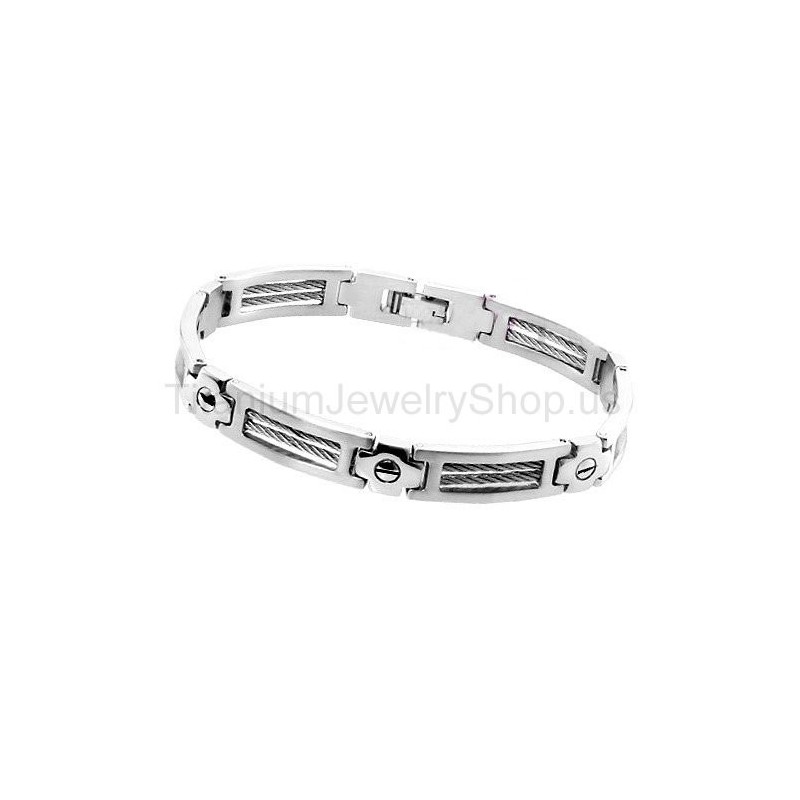 Bracciale In Titanio Da 8 Pollici Bracciale In Titanio Da 8 Pollici