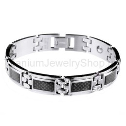 Bracciale In Titanio Da 8 Pollici