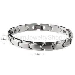 Bracciale In Titanio Da 7 Pollici