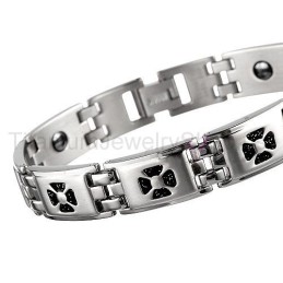 Bracciale In Titanio Da 8 Pollici