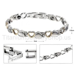 Bracciale In Titanio Da 7,5 Pollici