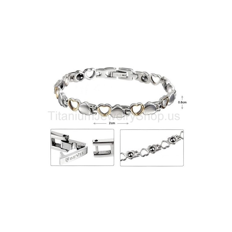 Bracciale In Titanio Da 7,5 Pollici Bracciale In Titanio Da 7,5 Pollici