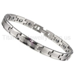 Bracciale Da Donna In Titanio Da 8 Pollici