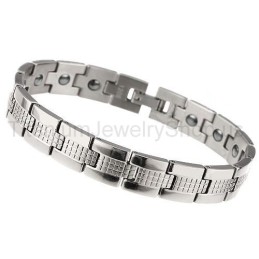 Bracciale Da Uomo In Titanio Da 8,5 Pollici