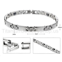 Bracciale Da Donna In Titanio Da 7 Pollici