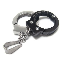 Collana Con Ciondolo In Titanio Puro "Noble Man Love Handcuff"