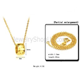 Ciondolo In Tungsteno Oro Lucido Wx734