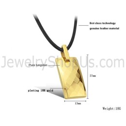 Ciondolo In Oro Tungsteno Con Design Multiforme Intricato C632