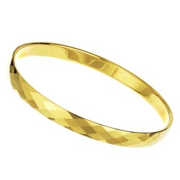 Bracciale In Tungsteno E Oro Con Design Multiforme Intricato C887