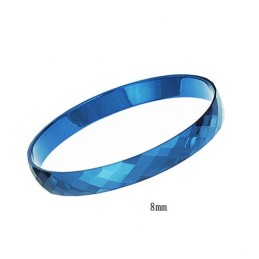 Braccialetti Di Coppia In Tungsteno Blu Con Design Multiforme Intricato C891