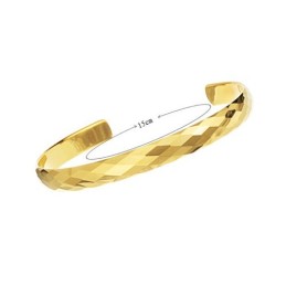 Braccialetti Di Coppia In Tungsteno Lucido Con Design Multisfaccettato Intricato C893