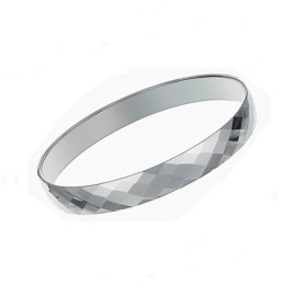 Braccialetti Di Coppia In Argento Tungsteno Lucido C890